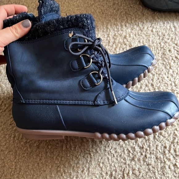 Bare trap fabulous water proof boot in blue - Picture 2 of 9